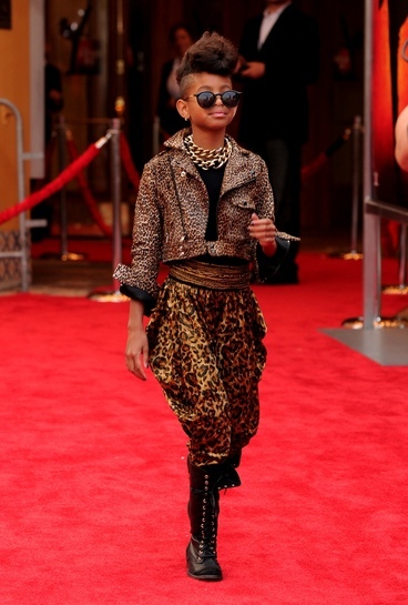 Pictures Of Willow Smith Hairstyles. Willow Smith at the Premiere